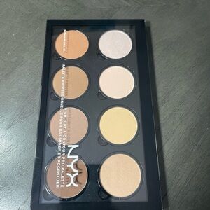 NYK  Highlight &contour pro palette woman multiple color make  8 pack 0.09 oz ea